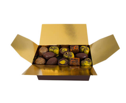 Ballotin de chocolat noir de 375g
