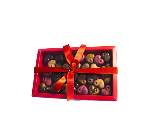 Coffret coeurs St Valentin